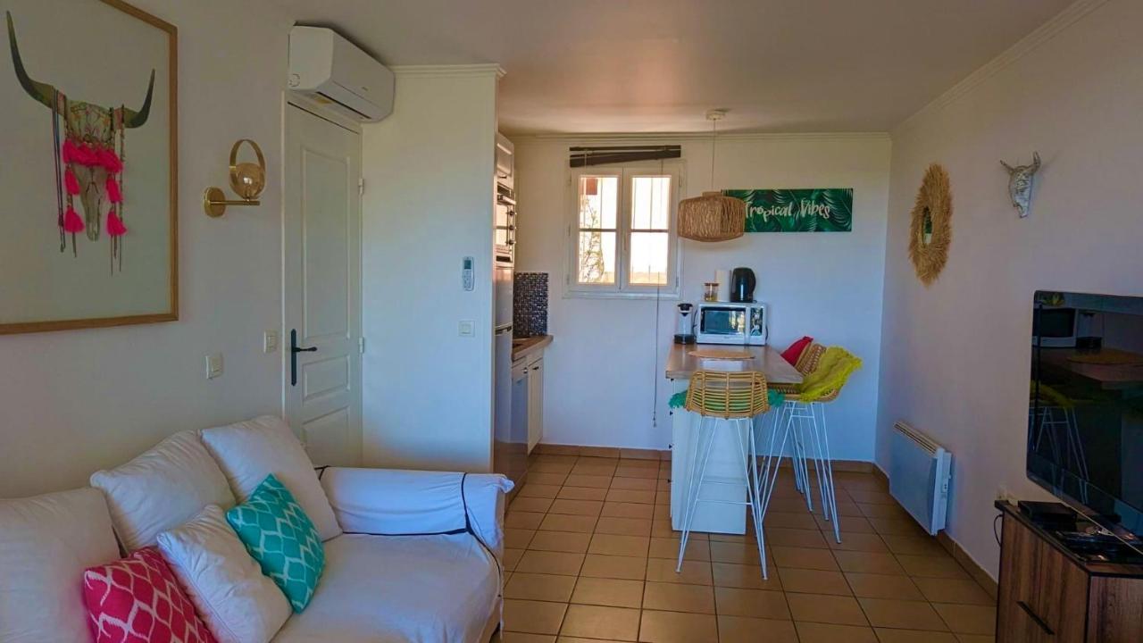 Vue mer Les Restanques 2150 Grimaud Eksteriør bilde