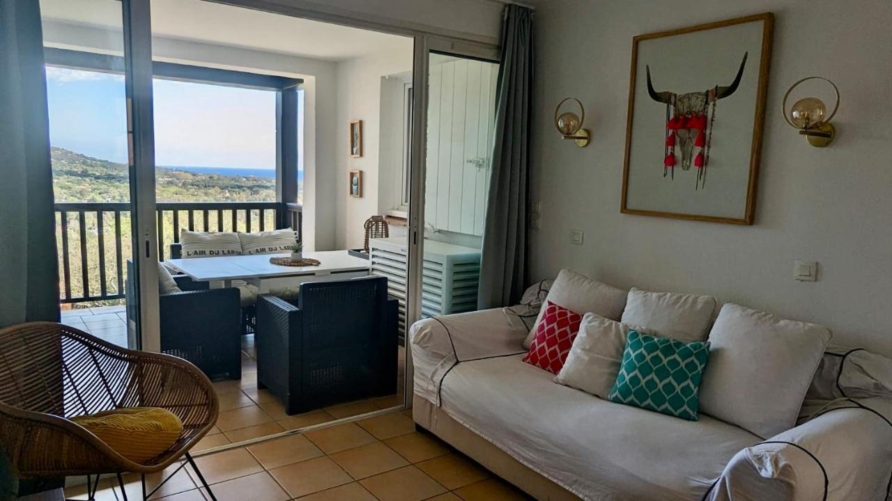 Vue mer Les Restanques 2150 Grimaud Eksteriør bilde